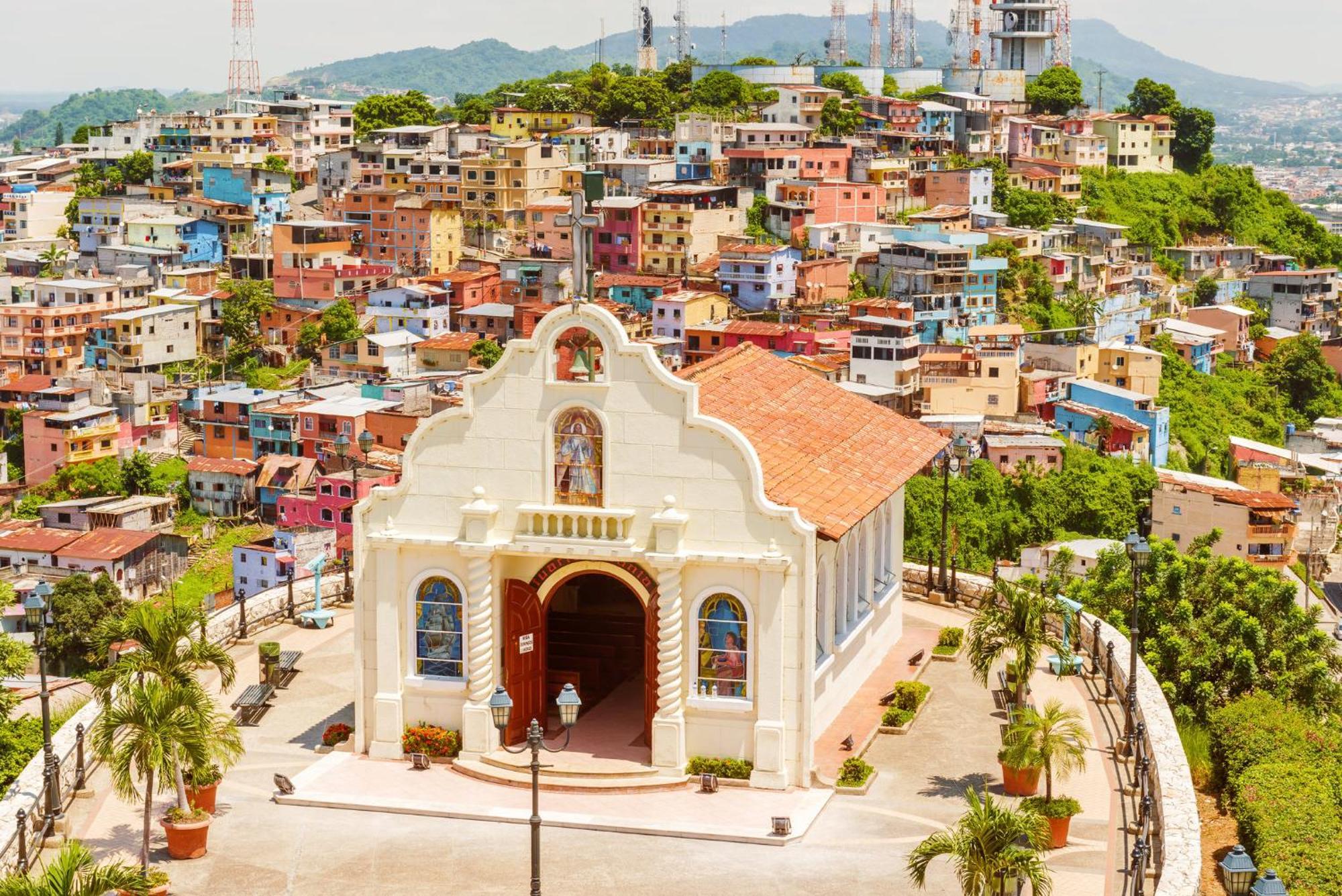 Holiday Inn Guayaquil Airport By Ihg Zewnętrze zdjęcie View of the church of San Francisco