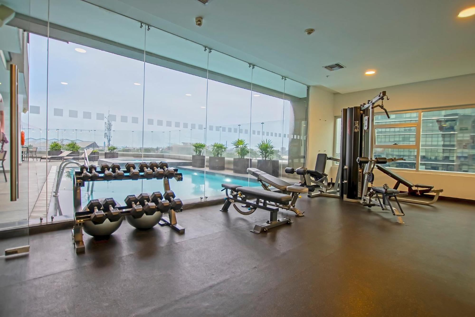 Holiday Inn Guayaquil Airport By Ihg Zewnętrze zdjęcie The gym at the 33rd floor
